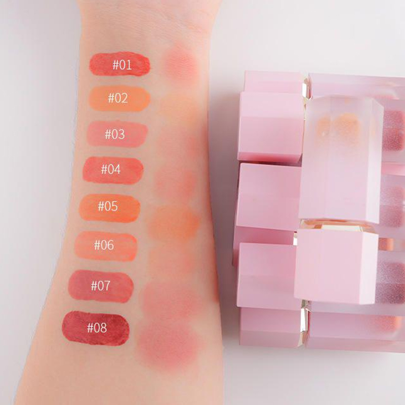 Fard à joues naturel Vegan rose crème liquide Blush Blush maquillage