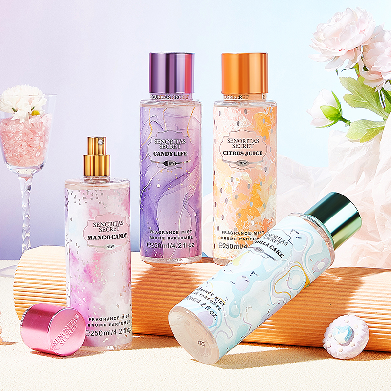 Brume corporelle parfumée longue durée 250ml pour femmes, Spray corporel