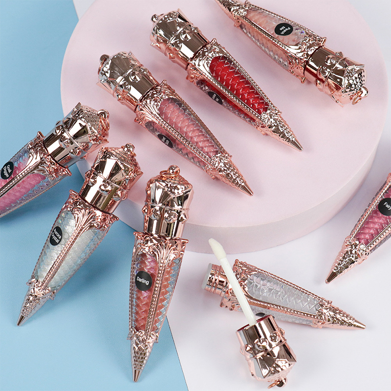 Nouveau Ensemble de brillant à lèvres 3 en 1, coffret cadeau mat, combinaison de rouge à lèvres,