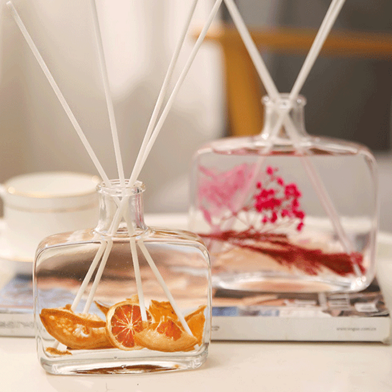 Diffuseur de roseaux de fleurs sèches préservées, huile essentielle de parfum de maison, 100ml /200ml, pour décoration de maison, cadeau
